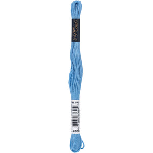 Arctic blue embroidery floss