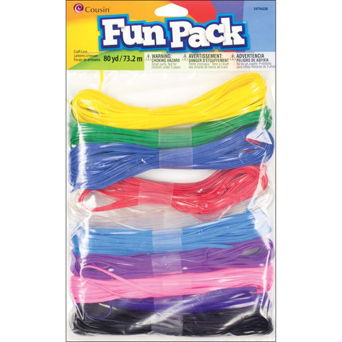 Fun Pack plastic craft lace