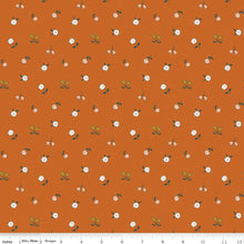 Forgotten Memories Collection Scattered Flowers Cotton Fabric autumn