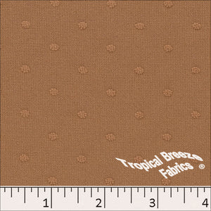Embossed Swiss Dot Polyester Knit Fabric 32323 autumn