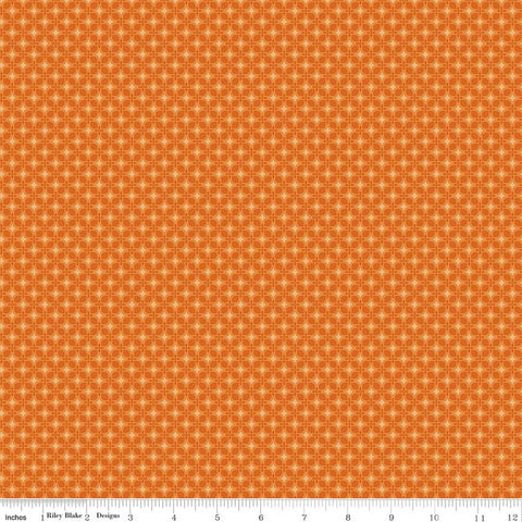 autumn red, Bountiful Collection Geometric Cotton Fabric C17867