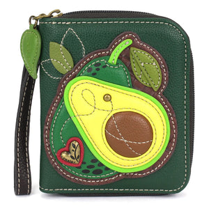 Avocado Zip-Around Wallet