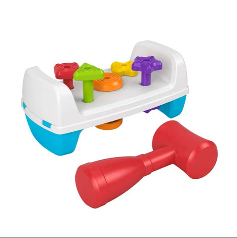 Tap & Turn Bench Pretend Tools 2-Sided Toy GJW05