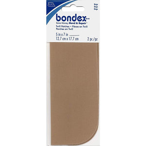 Beige Iron-On Patches B-230008-91