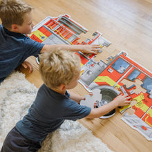 Giant Fire Truck Floor Puzzle 436