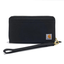 Black Women's Nylon Duck Lay-Flat Clutch B0000246-001