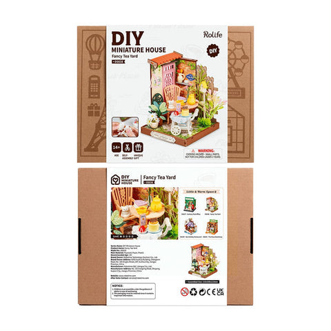 Fancy Tea Yard DIY Miniature House DS038