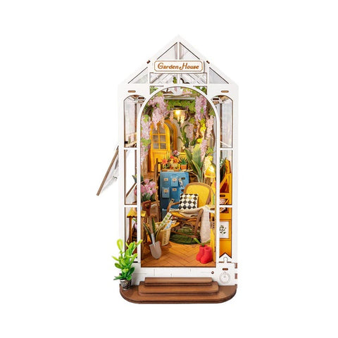 Holiday Garden House DIY Book Nook Kit TGB06
