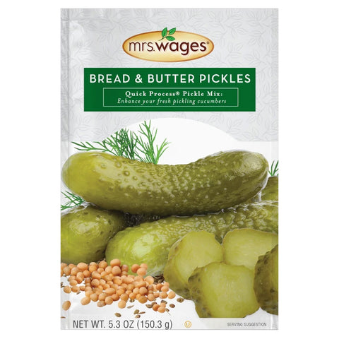 Mrs. Wages Bread and Butter pickle mix
