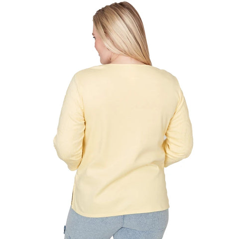 Women's Floral Embroidered Sunshine Top 39151