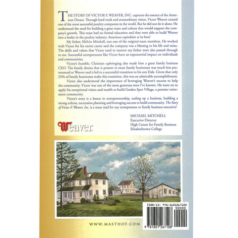 Back cover of book