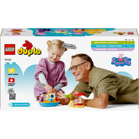 back, LEGO Duplo Peppa Pig Boat Trip Playset 10432