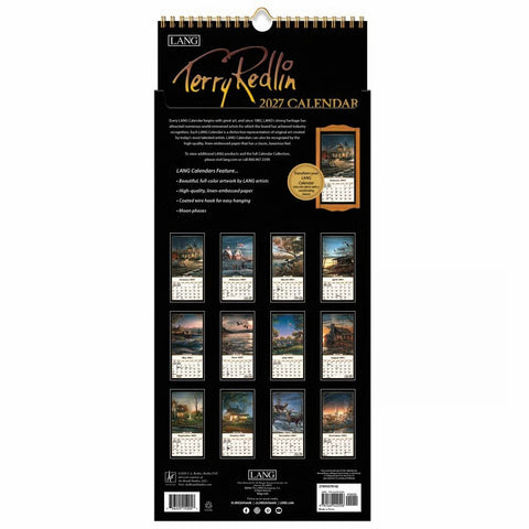 back terry redlin, 2027 Vertical Wall Calendars 2799107