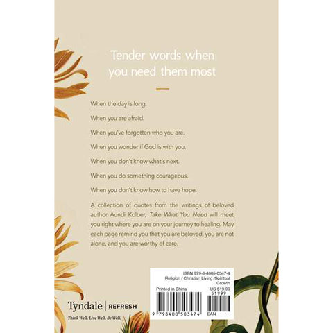 Take What You Need 03474