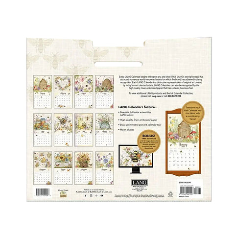back bees in bloom, 2027 Wall Calendars 2799100