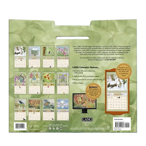 back birds in the garden, 2027 Wall Calendars 2799100