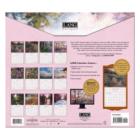 back soft escapes, 2027 Wall Calendars 2799100