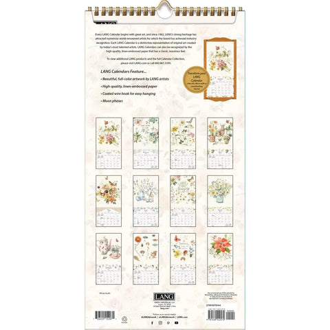 back watercolor seasons, 2027 Vertical Wall Calendars 2799107
