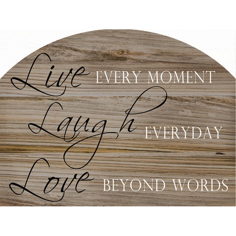 Spring & Summer Outdoor Decor Plaque Barnwood
