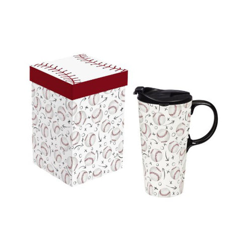 baseball, Ceramic Perfect Cup with Gift Box TK2