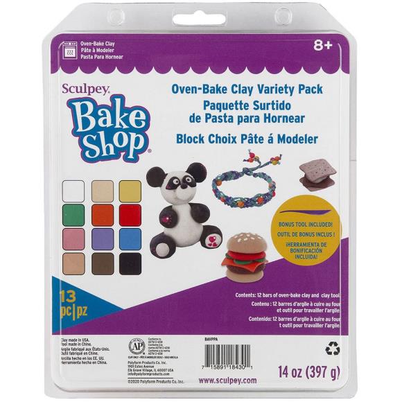 Bake Shop Oven-Bake Clay Kit BAVPPA