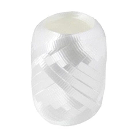 White Decorative Curling Ribbon Egg