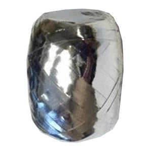 Silver Glitter Decorative Curling Ribbon Egg