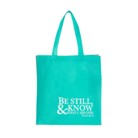 be still and know, Reusable Shopping Bag TOT