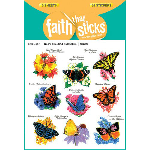 Beautiful Butterflies Stickers