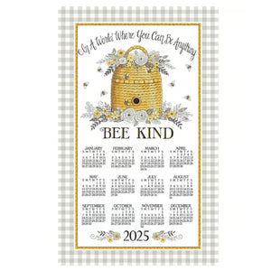 2025 Bee Kind Calendar Towels