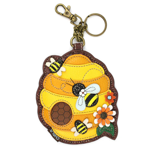 beehive, Key Fob Coin Purse 806