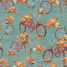 bicycle baskets-Pumpkin Please Cotton Fabric Collection 222