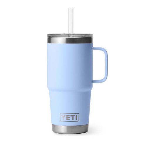 Big Sky Blue Rambler 25 oz Travel Mug with Handle