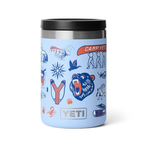 Yeti Rambler 16 oz. insulated food jar in big sky summer camp