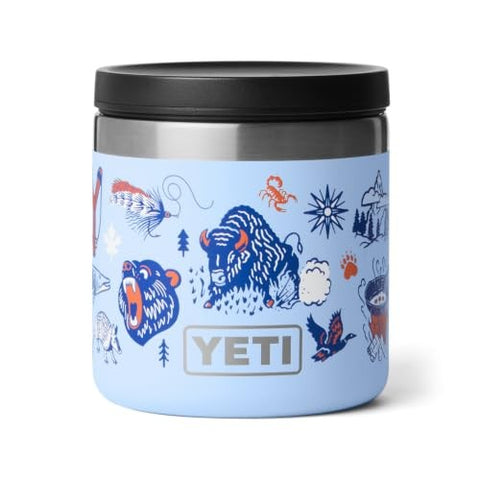 Yeti Rambler 8 oz. Insulated Food Jar in big sky summer camp