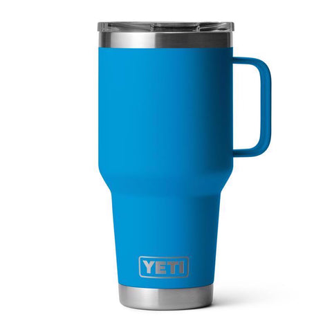 Big Wave Blue Yeti Rambler 30 oz Travel Mug with Handle