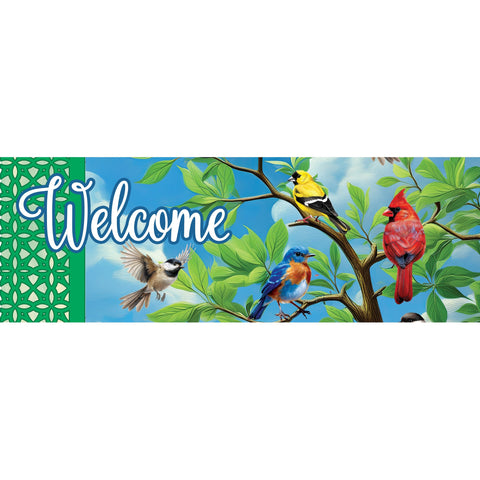 Custom Decor Signature Sign showing bird branch