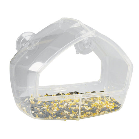 Clear Plastic Window Bird Feeder 348
