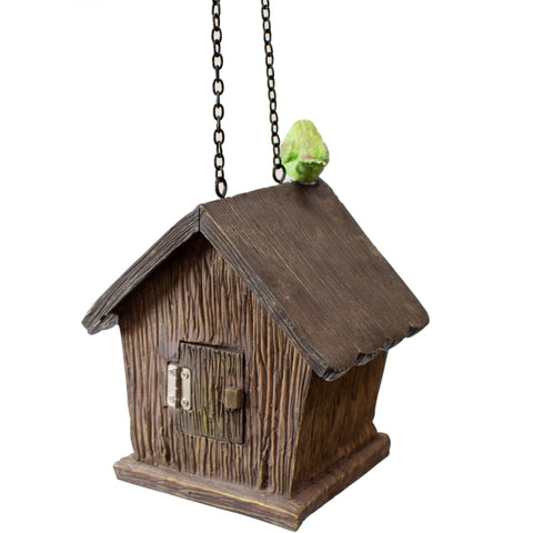 Back of birdhouse