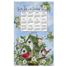 2025 Birdhouses Calendar Towels