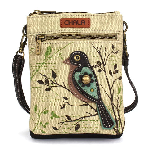 bird, Double Pocket Crossbody Bag 928