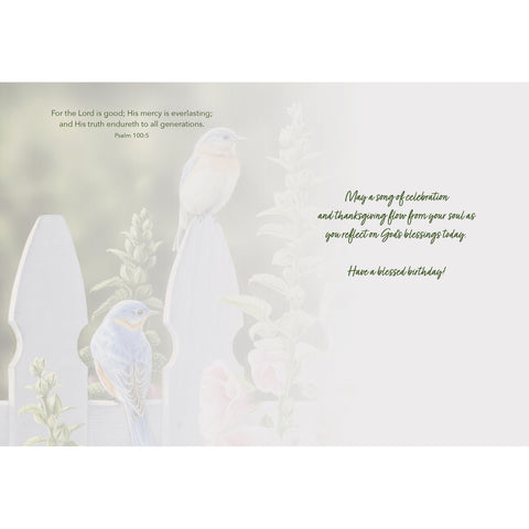 Backyard Beauties Birthday Card