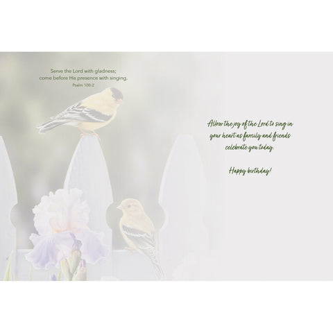 Backyard Beauties Birthday Card