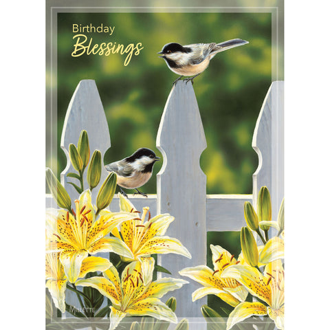 Backyard Beauties Birthday Card