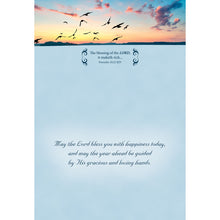 Coastal theme birthday card