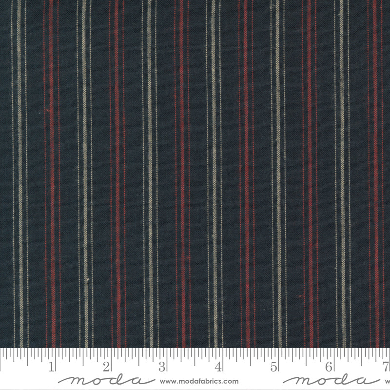 Black striped fabric