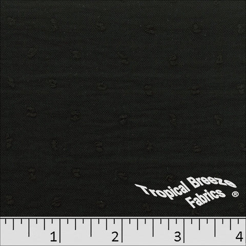 black, Dainty Dot Fabric 072611