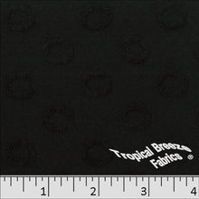 Downy Ring Knit Fabric 32345 black