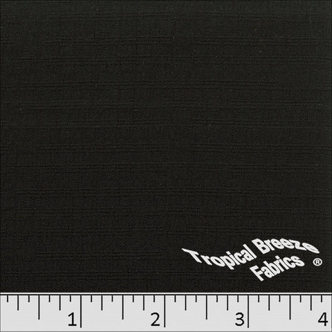 black, Ember Polyester Fabric 075613