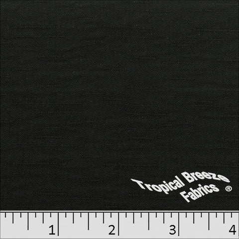 black, Fine Line Polyester Fabric 072612